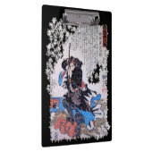 Kuniyoshi ronin puzzle Mase Chudayu Masaaki Klembord (Rechts)