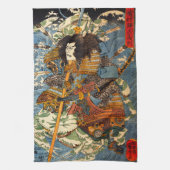 Kuniyoshi Samurai Kitchen Towel Theedoek (Verticaal)