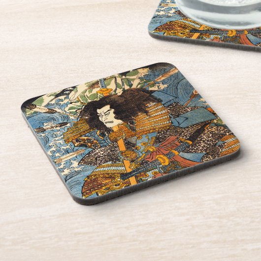 Kuniyoshi Samurai Onderzetters (Linkerzijde)