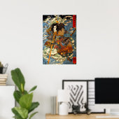 Kuniyoshi Samurai Poster (Thuiskantoor)