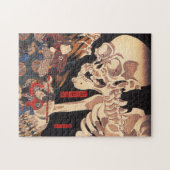 Kuniyoshi Skeleton Puzzle Legpuzzel (Horizontaal)