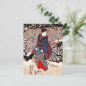 Kuniyoshi Three Women Briefkaart (Staand voorkant)