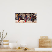 Kuniyoshi Three Women Poster (Keuken)