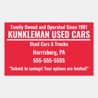 Kunkleman Familie Sticker