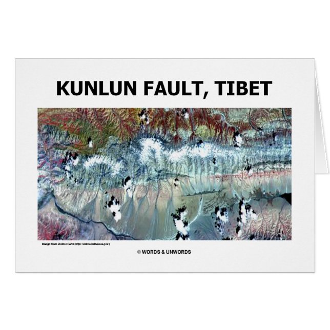 Kunlun Fault Tibet (Devant horizontal)
