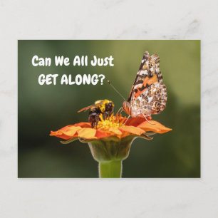 Kunnen we allemaal gewoon gaan? briefkaart