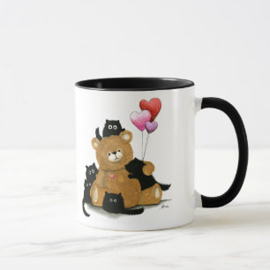 Kunnen we hem houden? Valentijn Beer & katten door Mok