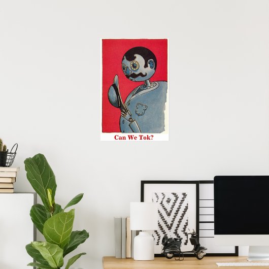 Kunnen we poster spreken? (Thuiskantoor)