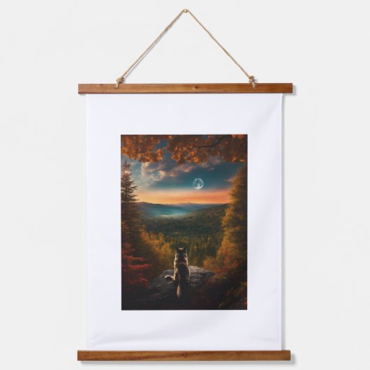 kunst aan de muur hangend wandkleed (Voorkant)