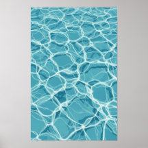 Kunst aan de muur. Zwembadwater.
