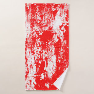 Kunst abstract grijsillustratie-inktpenseeleffect badhanddoek