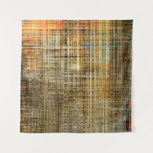 Kunst abstracte kleurrijke geometrische snijpuntac wandkleed