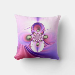 Kunst Abstracte kleurrijke spiraal 3 Kussen