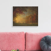 Kunst "As Deer Pant for Water" Canvas Afdruk (Insitu (Woonkamer))
