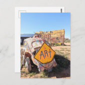 Kunst auto, Silverton NSW Briefkaart (Voorkant / Achterkant)