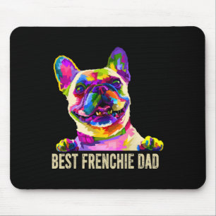 Kunst Beste Franse papa Franse Bulldog Hondenpapa Muismat