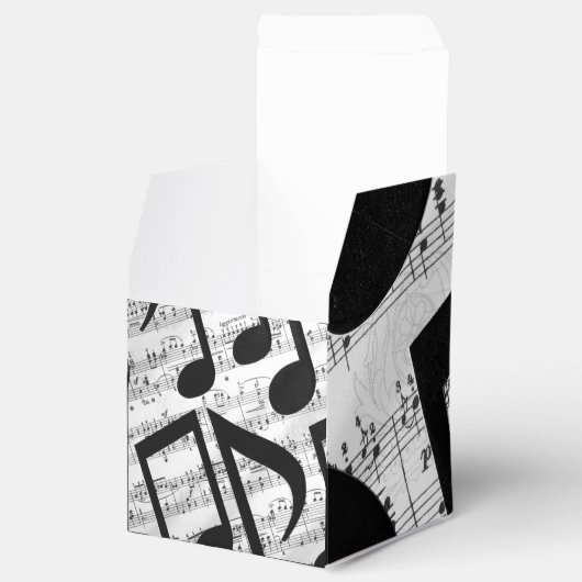 Kunst Bladmuziek Bedankdoosjes (Geopend)