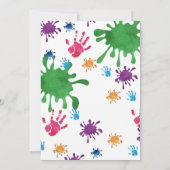 Kunst-boodschappenschildermeiden Kaart (Achterkant)