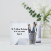 Kunst Briefkaart (Staand voorkant)