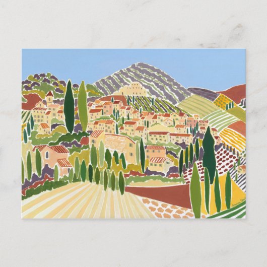 Kunst Briefkaart: De oude stad Vaison La Romaine Briefkaart (Voorkant)