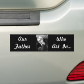 kunst bumpersticker (Op auto)