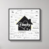 kunst canvas afdruk (Voorkant)