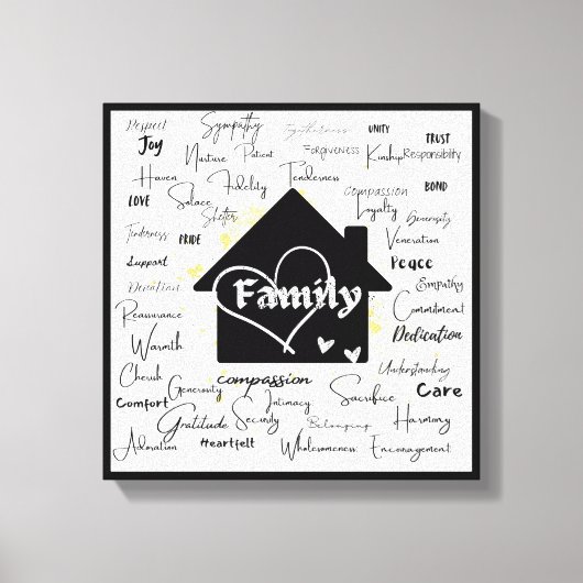 kunst canvas afdruk (Voorkant)