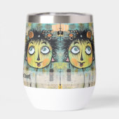 Kunst collage dame 11 (Achterkant)