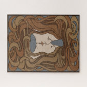  kunst : de kus legpuzzel (Horizontaal)