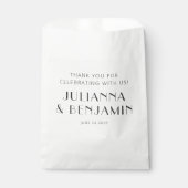  kunst Deco Aangepaste bruiloft Bedankt Bedankzakje (Voorkant)