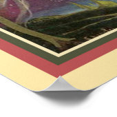 Kunst Deco Arabian Night Poster uit 1930 (Hoek)