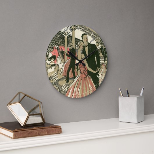 kunst deco bruilding, Pas getrouwd eerste dansdag Grote Klok (Kantoor)