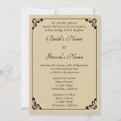 kunst deco bruilding, Pas getrouwd eerste dansdag Kaart (Achterkant)