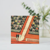 Kunst Deco, de Uitnodiging van de Berichtenwedden (Staand voorkant)