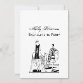  Kunst Deco Fashionable Dames in het strand Kaart (Voorkant)