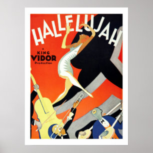 Kunst Deco Jazz Musicians Poster