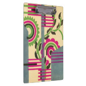 kunst deco Jazz Pochoir Geometric Pattern Klembord (Rechts)