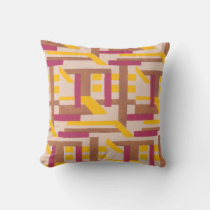  kunst deco Jazz Pochoir Geometric Pattern Kussen
