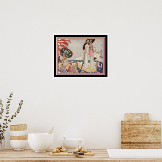 Kunst Deco Lux en 16x20 van 1920 afdrukken Poster (Keuken)