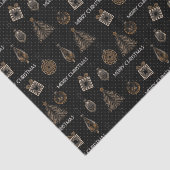 Kunst deco moderne sierdecoratie  zwarte gol tissuepapier (Detail)