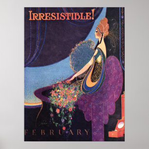 Kunst Deco Onweerstaanbaar Mavis Perfume Poster