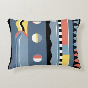  kunst Deco Pochoir Jazz Geometrische patronen Accent Kussen