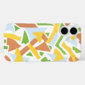  kunst Deco Pochoir Jazz Geometrische vormen Case-Mate iPhone Case (Achterkant (horizontaal))
