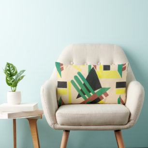kunst Deco Pochoir Jazz Geometrische vormen Kussen