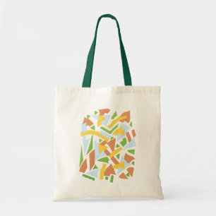 kunst Deco Pochoir Jazz Geometrische vormen Tote Bag