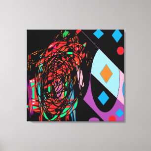 Kunst decor voor thuis interieur canvas afdruk