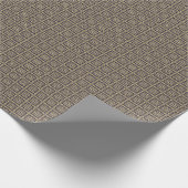 Kunst demaspatroon, gouden cadeaupapier (Hoek)