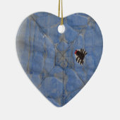 Kunst door kinderen, spin met cobweb, tekenen keramisch ornament (Rechts)