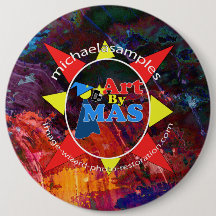 Kunst door MAS logo speld