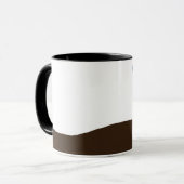 Kunst eerst! Vetgedrukte kleur Splash-Mok Mok (Voorkant links)